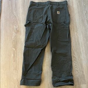 Carhartt Men's Dark Green Cargo Pants